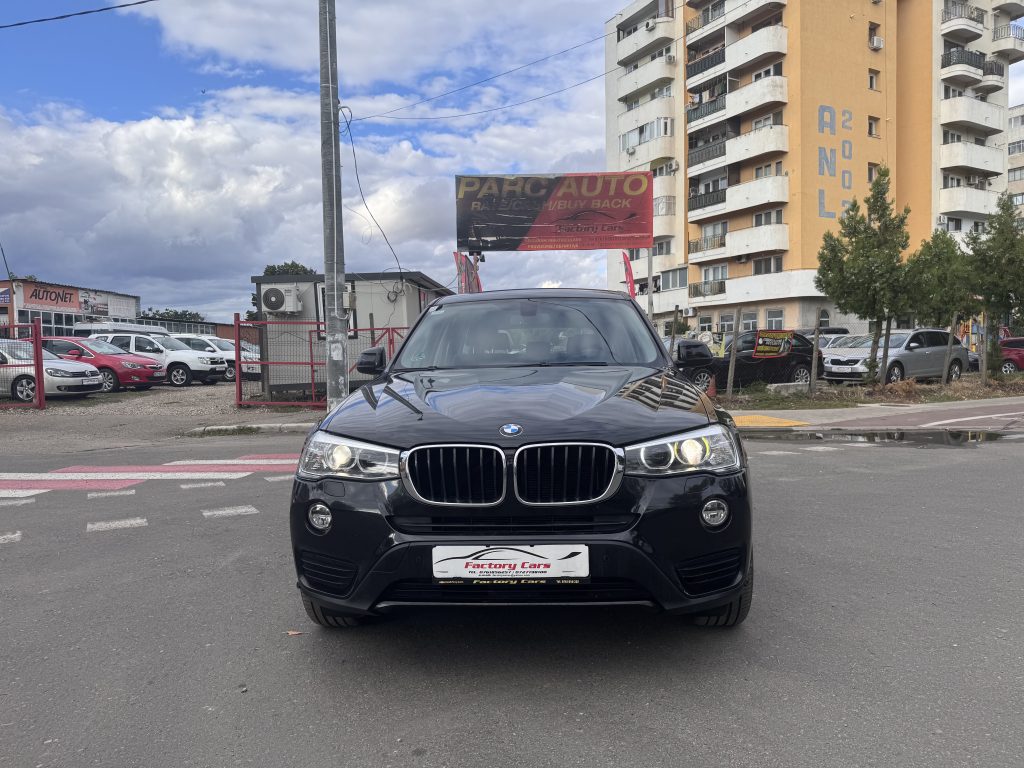 BMW X3 / AN 2015 / 2,0 D / 190 CP / CUTIE AUTOMATA / NAVIGATIE / INCALZIRE IN SCAUNE