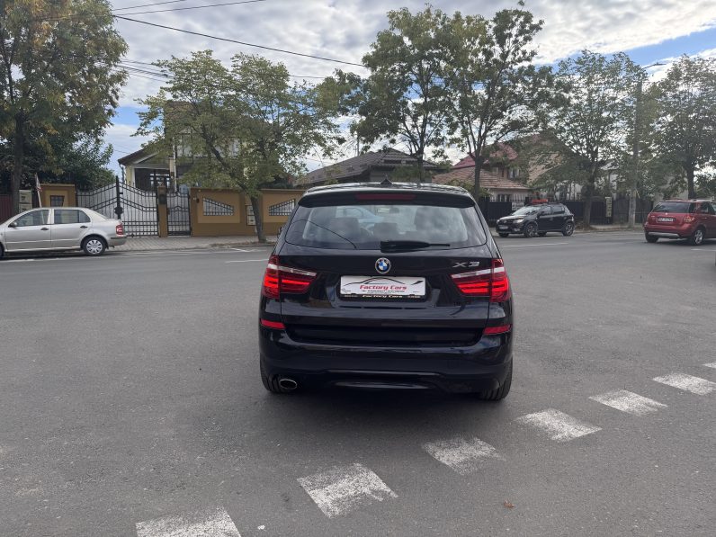
								BMW X3 / AN 2015 / 2,0 D / 190 CP / CUTIE AUTOMATA / NAVIGATIE / INCALZIRE IN SCAUNE full									