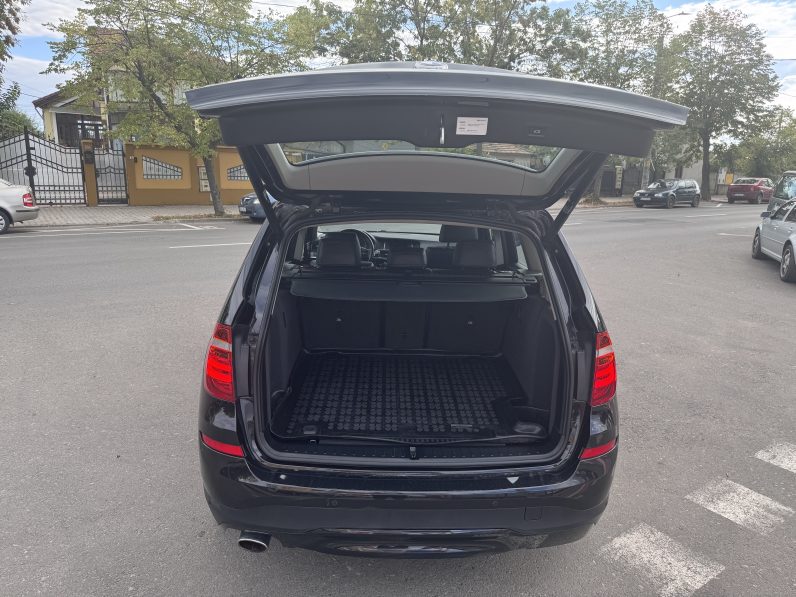
								BMW X3 / AN 2015 / 2,0 D / 190 CP / CUTIE AUTOMATA / NAVIGATIE / INCALZIRE IN SCAUNE full									