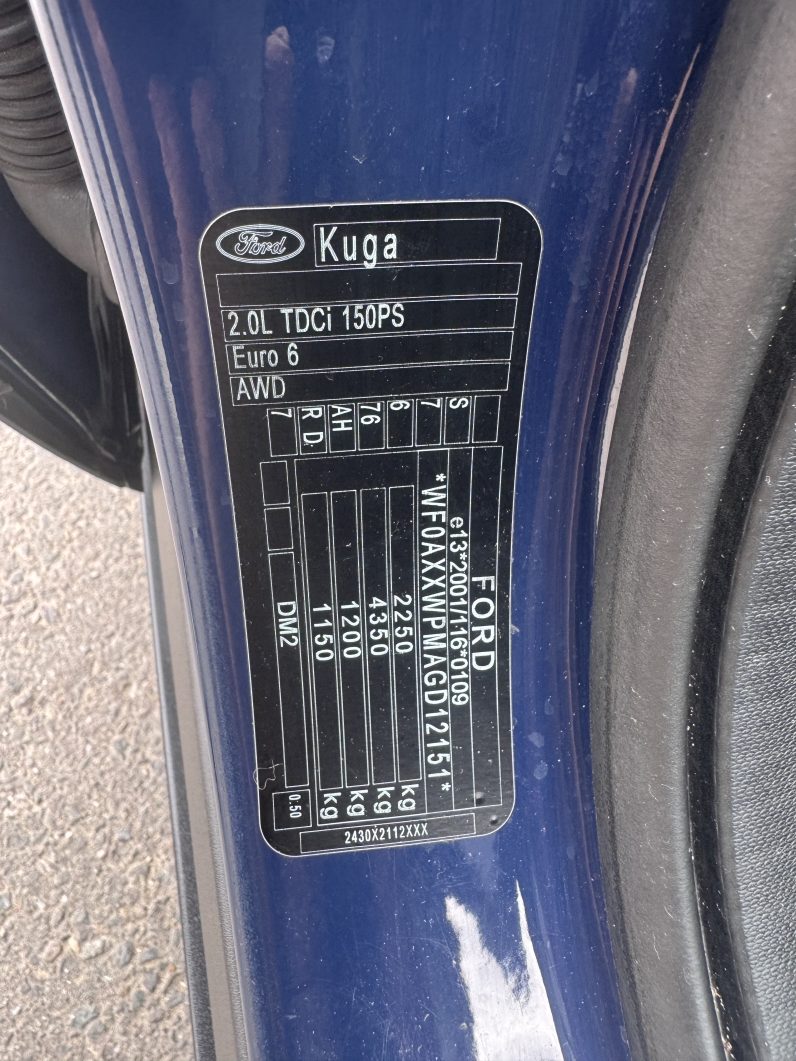 
								FORD KUGA TITANIUM / 2017 / 2,0 D / EURO 6 full									